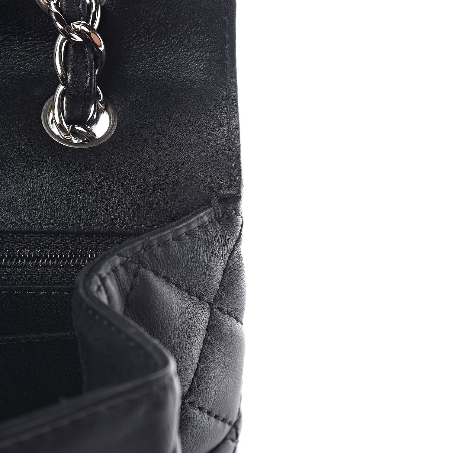 Chanel Calfskin Quilted In The Business Flap Bag Black 8 of 13