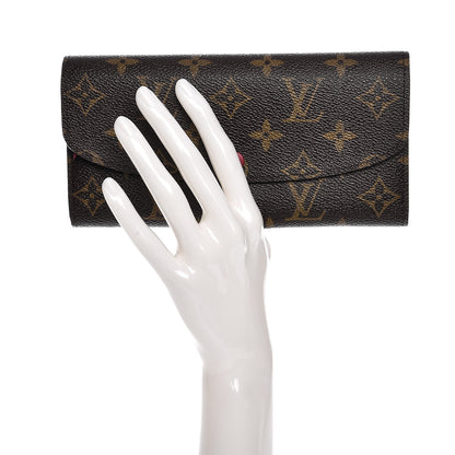 Louis Vuitton Monogram Emilie Wallet Fuchsia 2 of 7