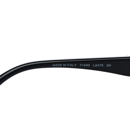 Chanel Metal Strass Round Sunglasses 71430 Black Pink 6 of 6