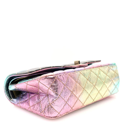 Chanel Metallic Goatskin Quilted 2.55 Reissue 225 Flap Multicolor 4 of 10