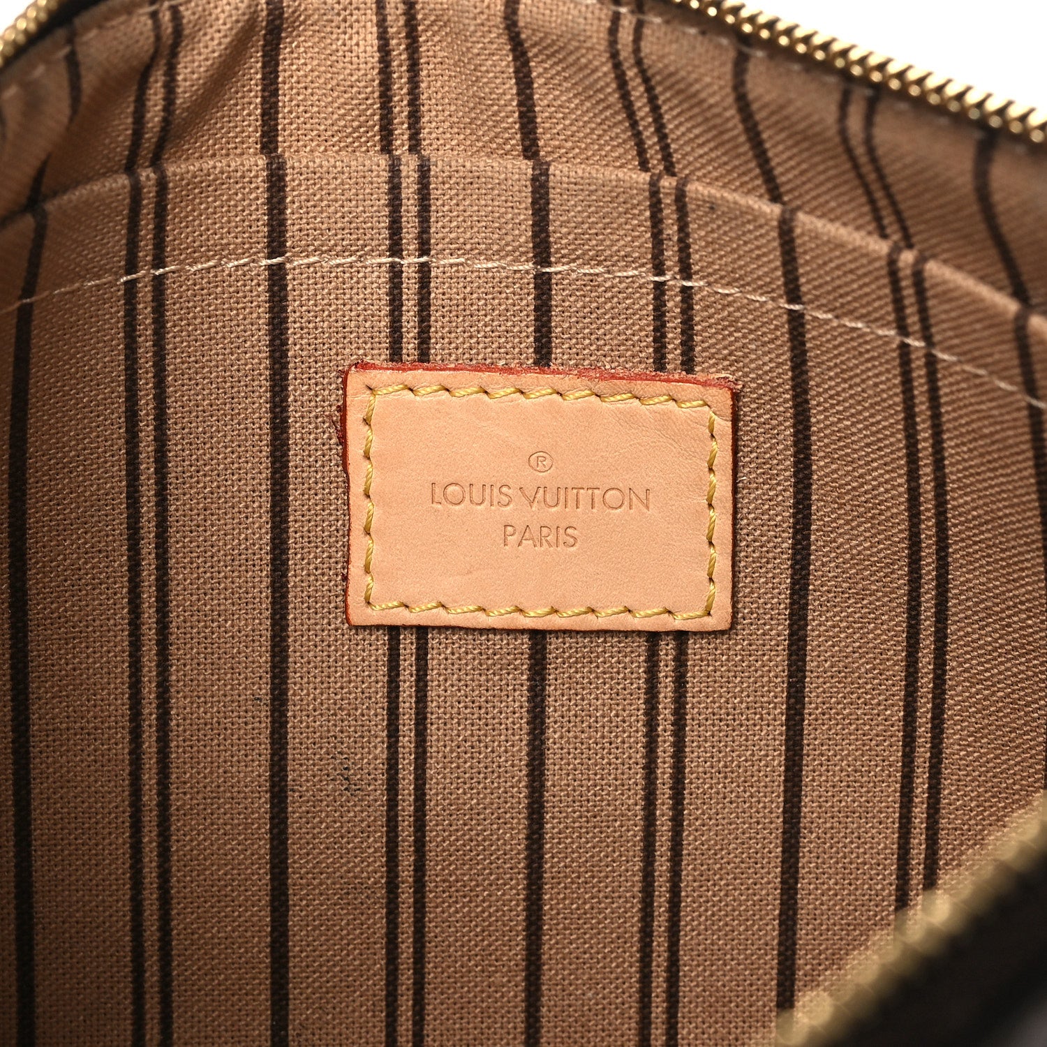 Louis Vuitton Monogram Neverfull MM GM Pochette 6 of 7