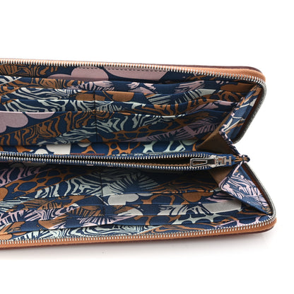Hermes Evercolor Barenia Silk'In Wallet Gold 5 of 7
