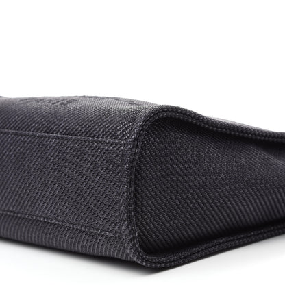 Chanel Mixed Fibers Calfskin Mini Deauville Tote Black 7 of 11