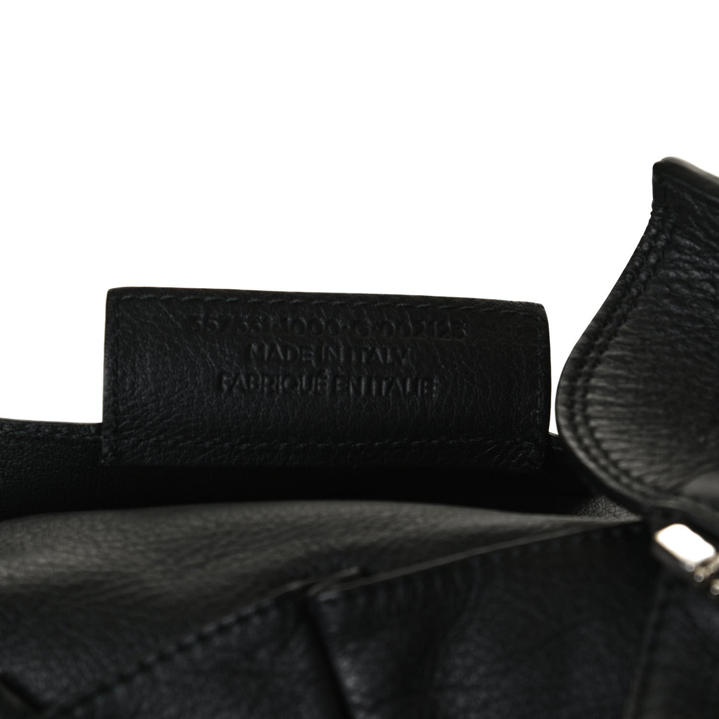 Supple Calfskin Papier A4 Zip Around Tote Black