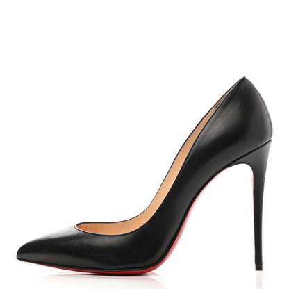 Christian Louboutin Kid Pigalle Follies 100 Pumps 38.5 Black 1 of 10