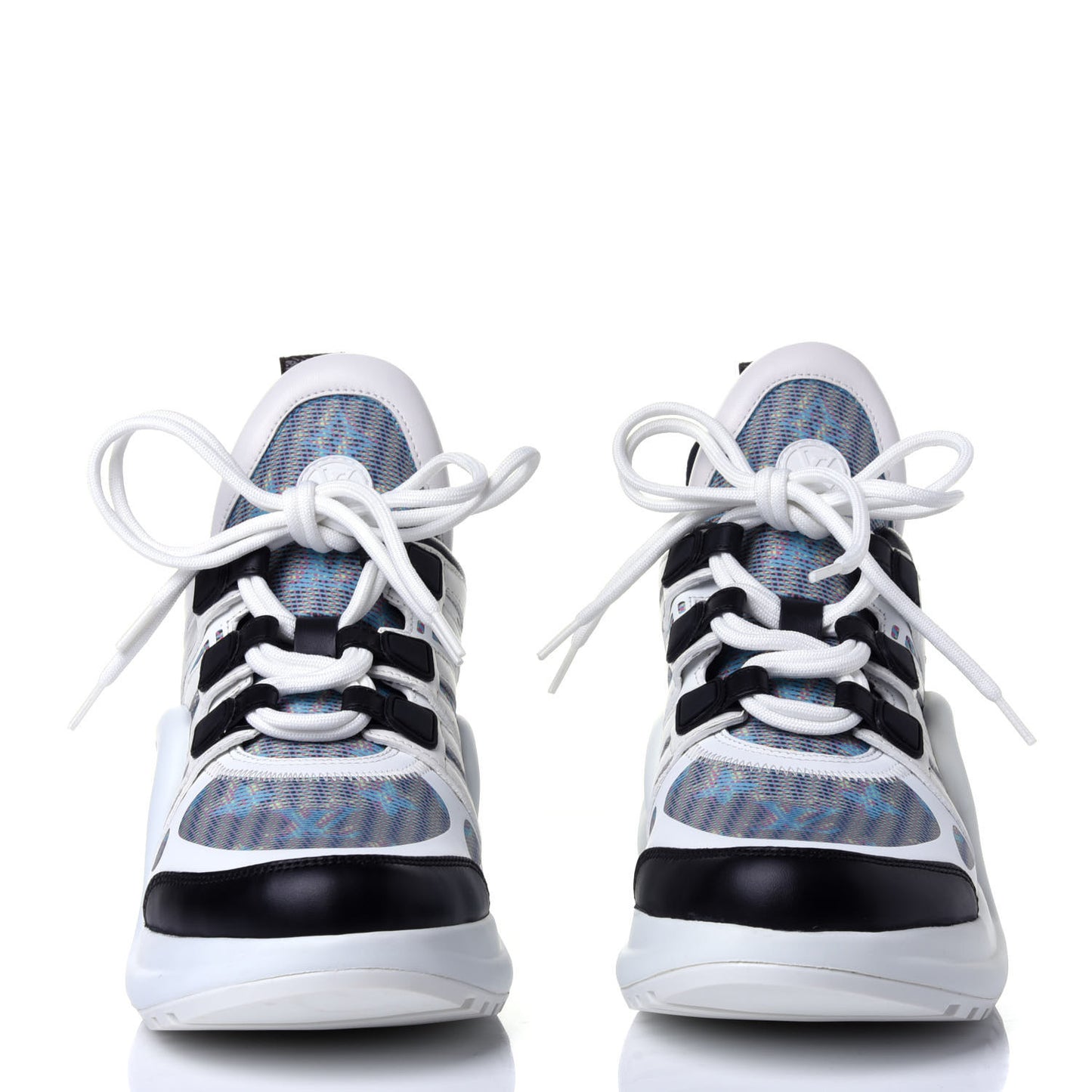 Calfskin Nylon LV Pop Archlight Sneaker 39 Blue