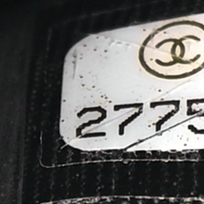 Chanel Tweed Wallet On Chain WOC Black 8 of 11