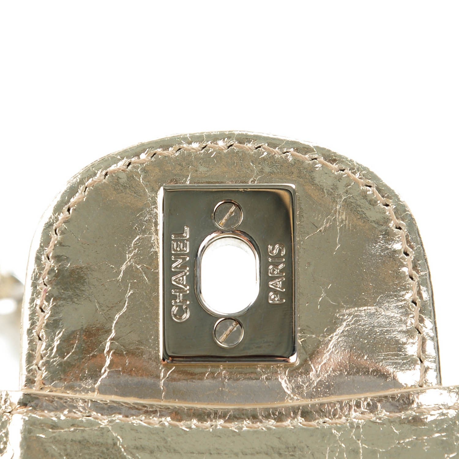 Chanel Metallic Calfskin Mini Flap Gold 8 of 8