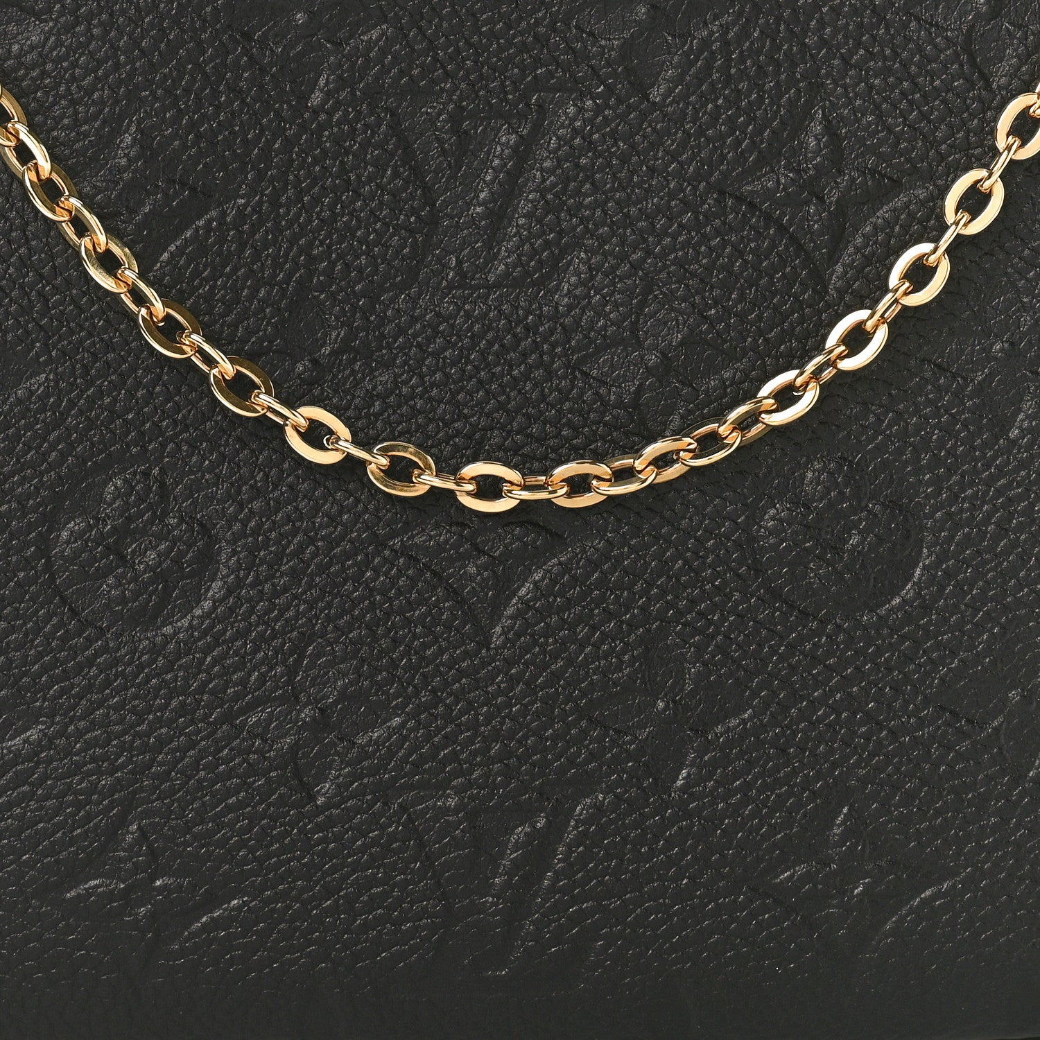 Louis Vuitton Empreinte Double Zip Pochette Black 7 of 10