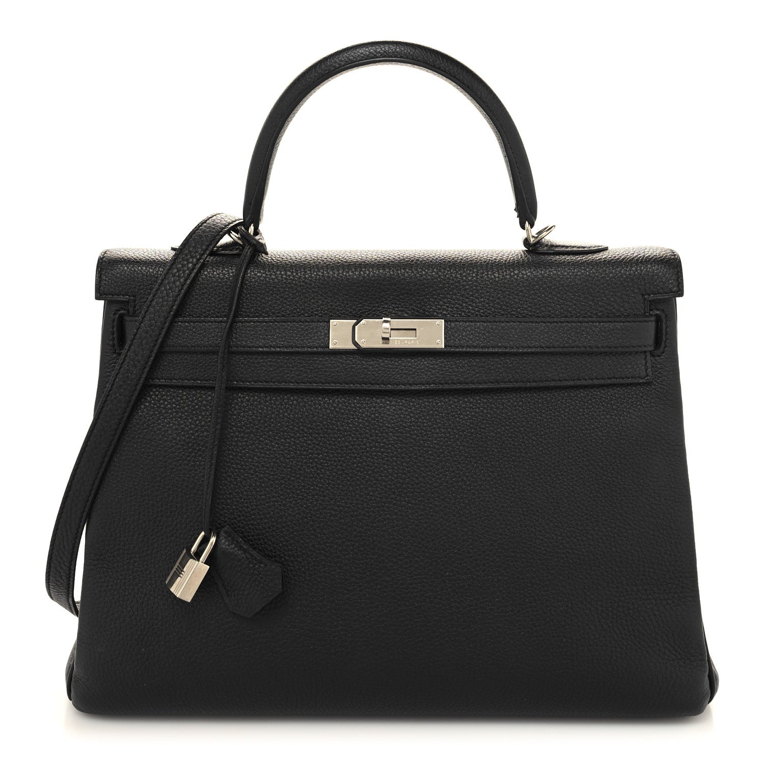 Hermes Togo Kelly Retourne 35 Black 1 of 10