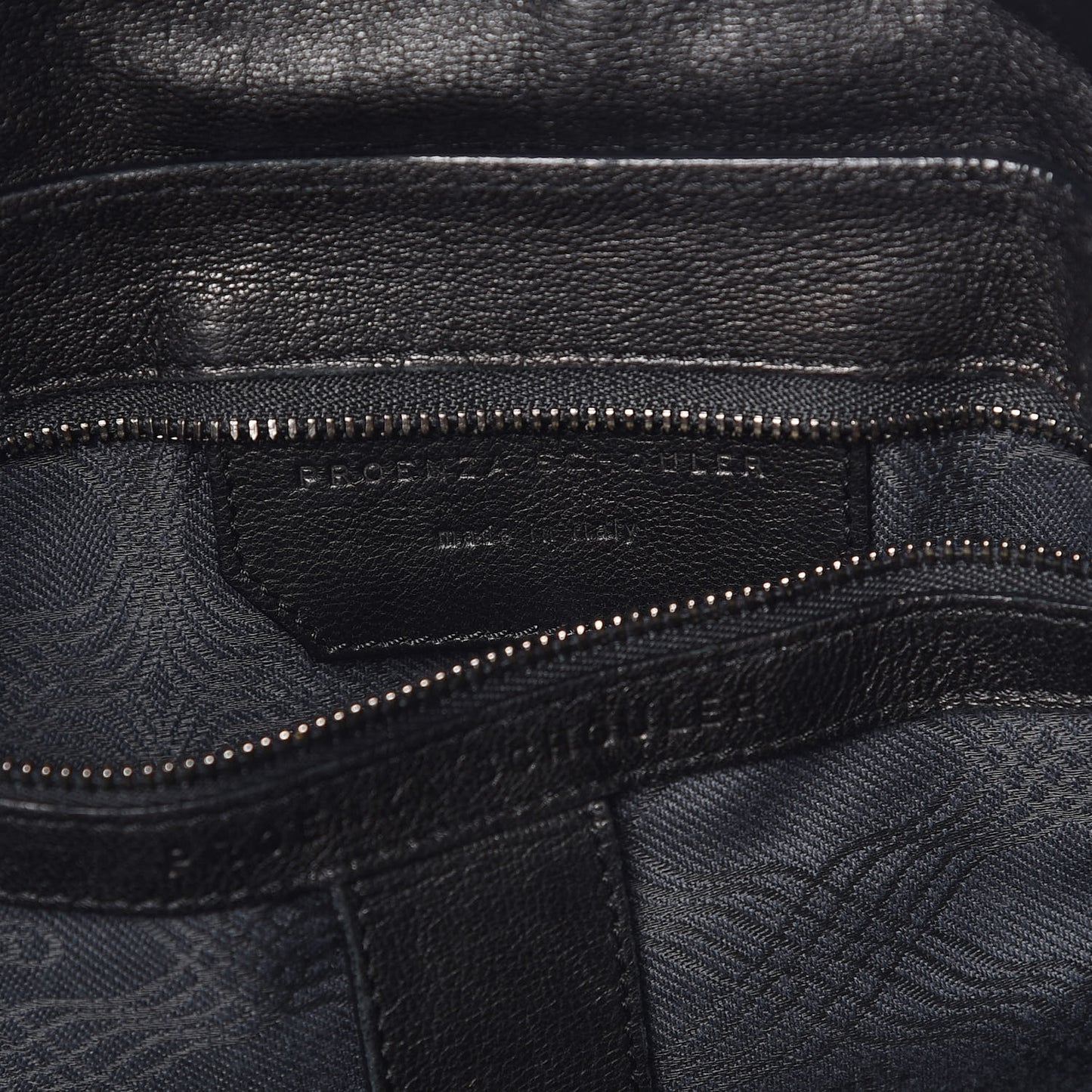 Lambskin PS1 Large Satchel Black