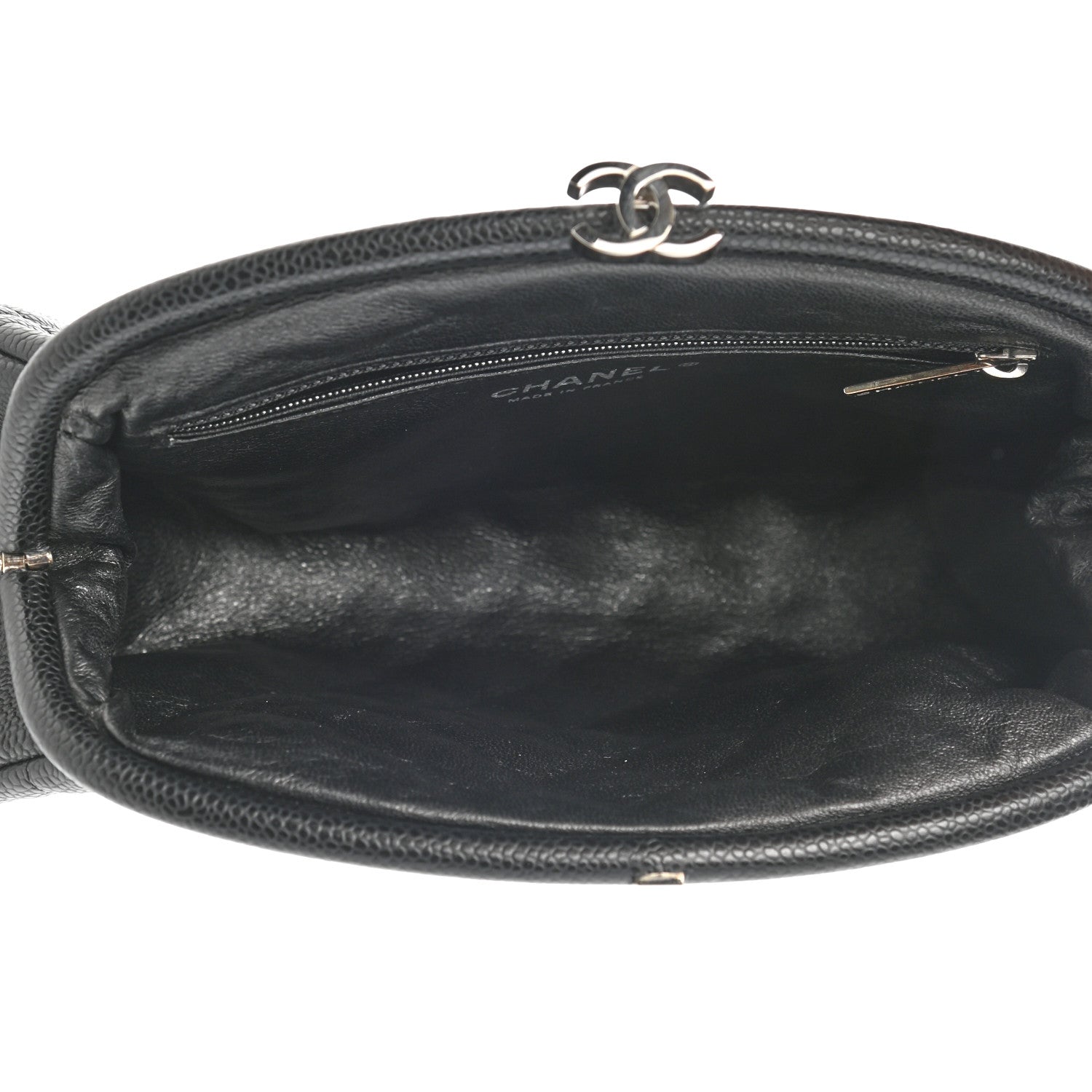 Chanel Caviar Quilted Timeless Clutch Black 5 of 7