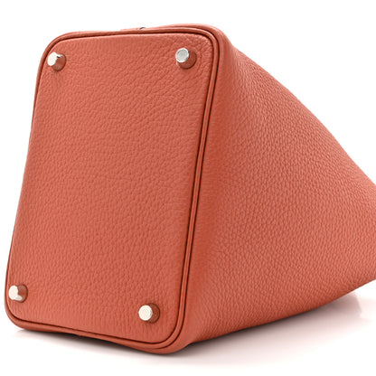 Hermes Taurillon Clemence Picotin Lock 18 PM Cuivre 9 of 11
