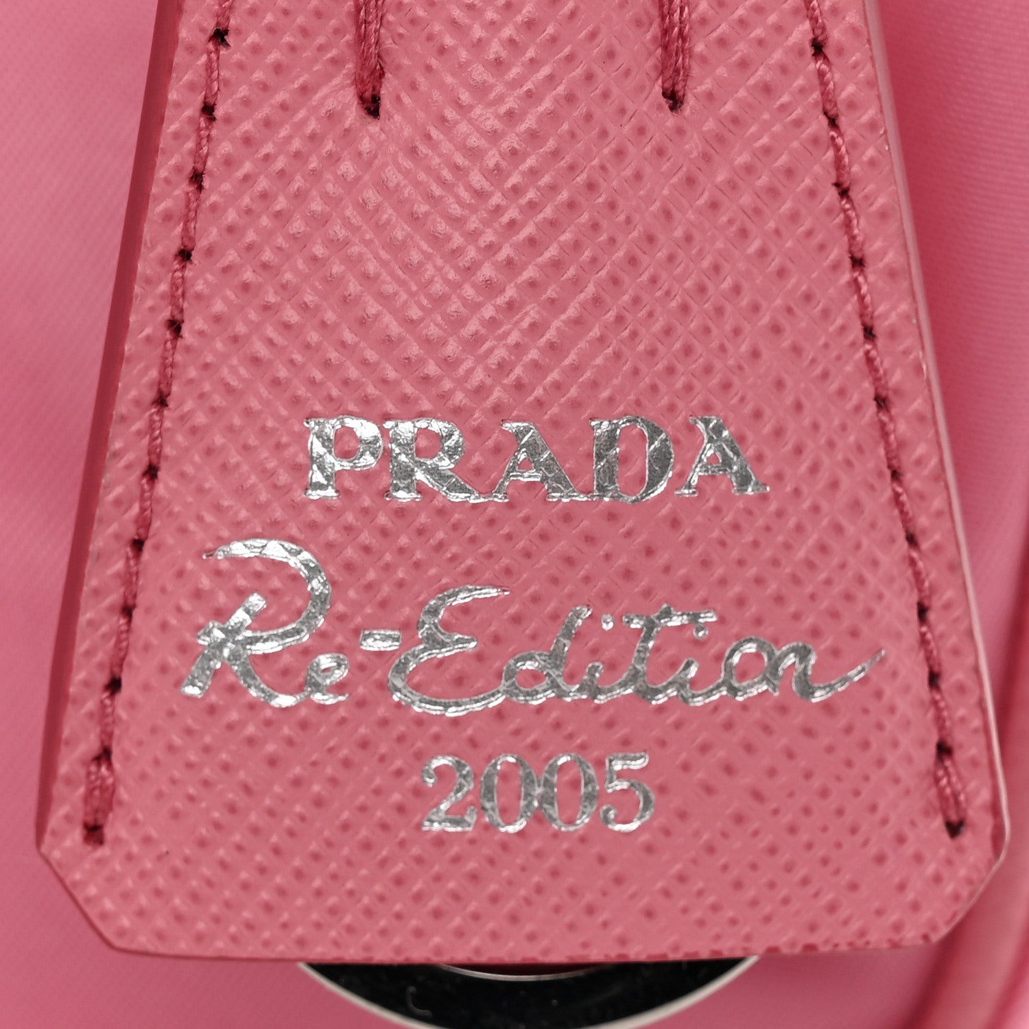 Prada Nylon Re-Edition 2005 Shoulder Bag Begonia 12 of 16