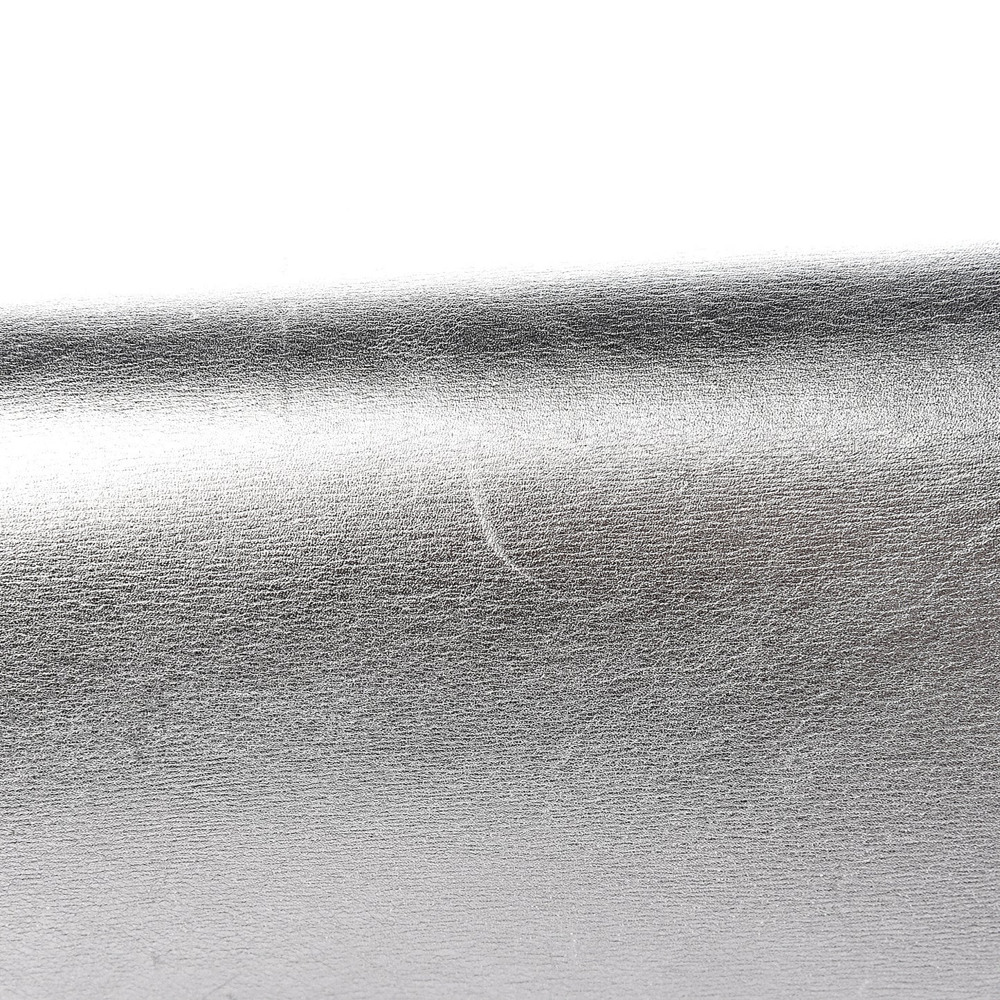 Laminated Lambskin Medium Classic Box Flap Bag Silver