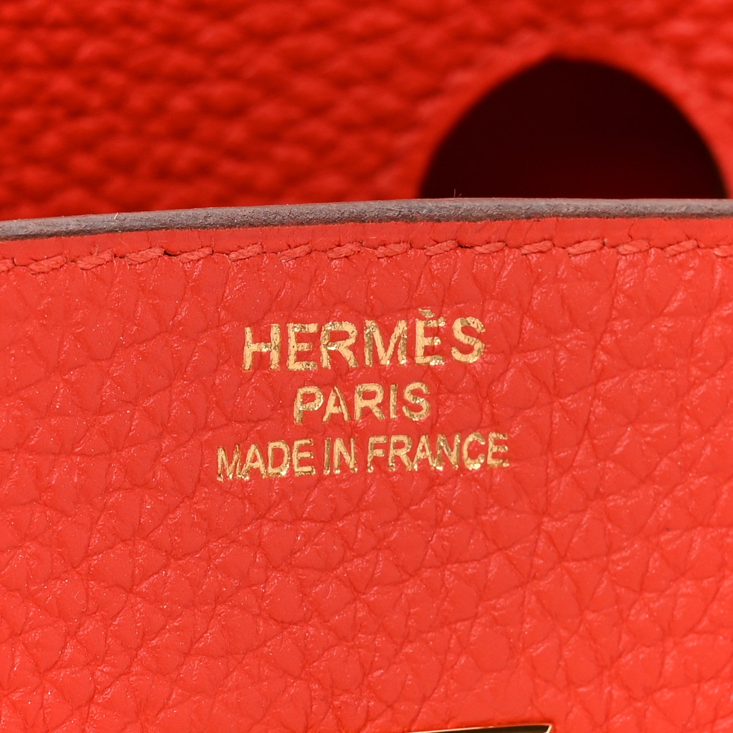 Hermes Togo BIRKIN 35 Capucine 6 of 13