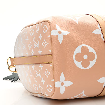 Louis Vuitton Monogram Giant By The Pool Keepall Bandouliere 45 Brume 10 of 14