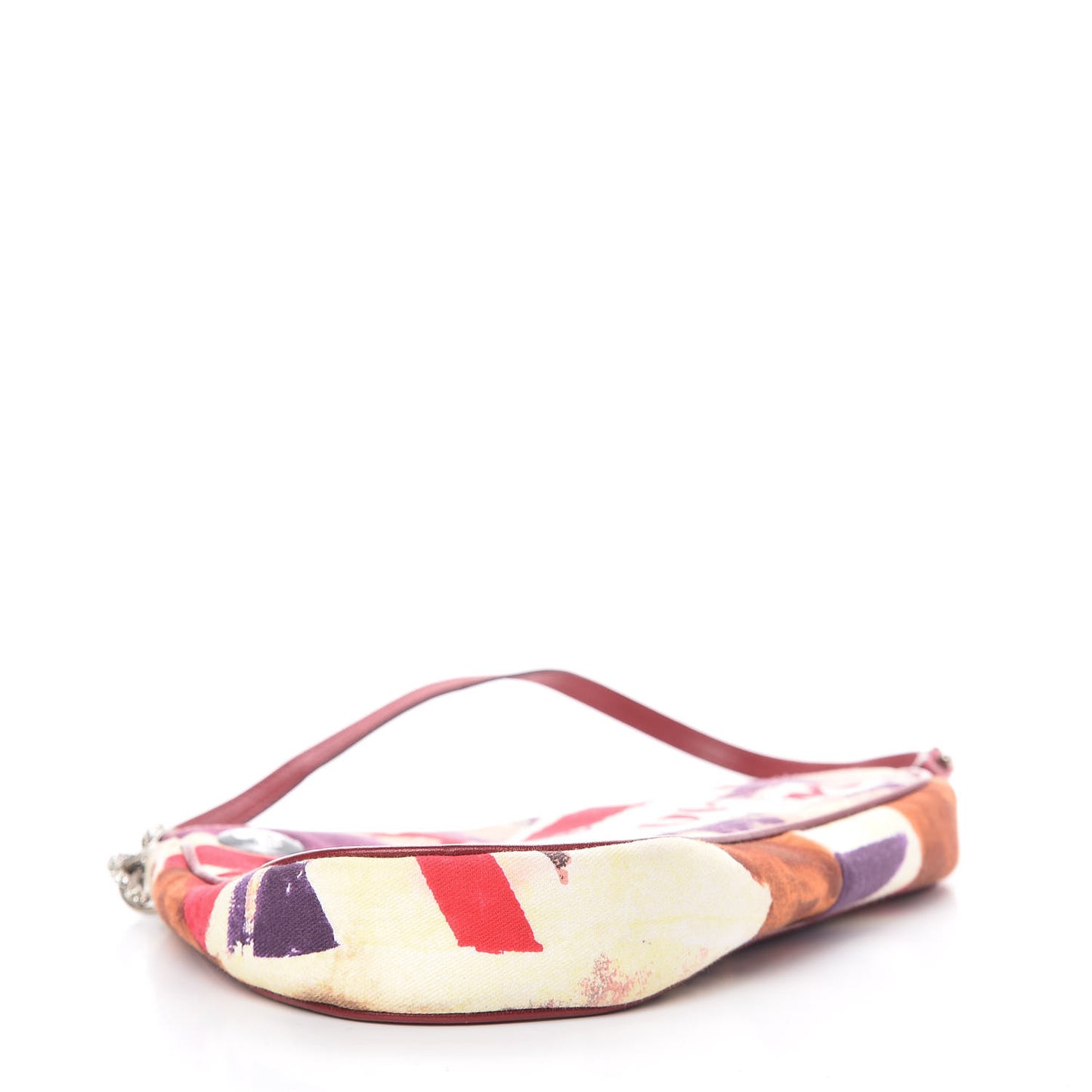 Canvas Le Victim Mini Saddle Pochette Red