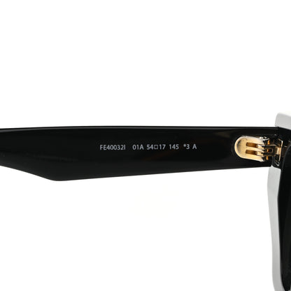 Fendi Acetate Cat Eye Sunglasses FE40032I Black 6 of 8