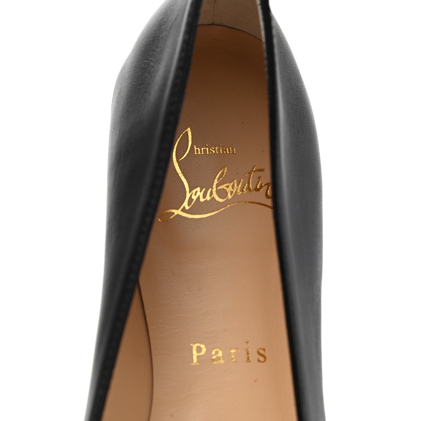 Shiny Nappa Ballalla Flats 38.5 Black