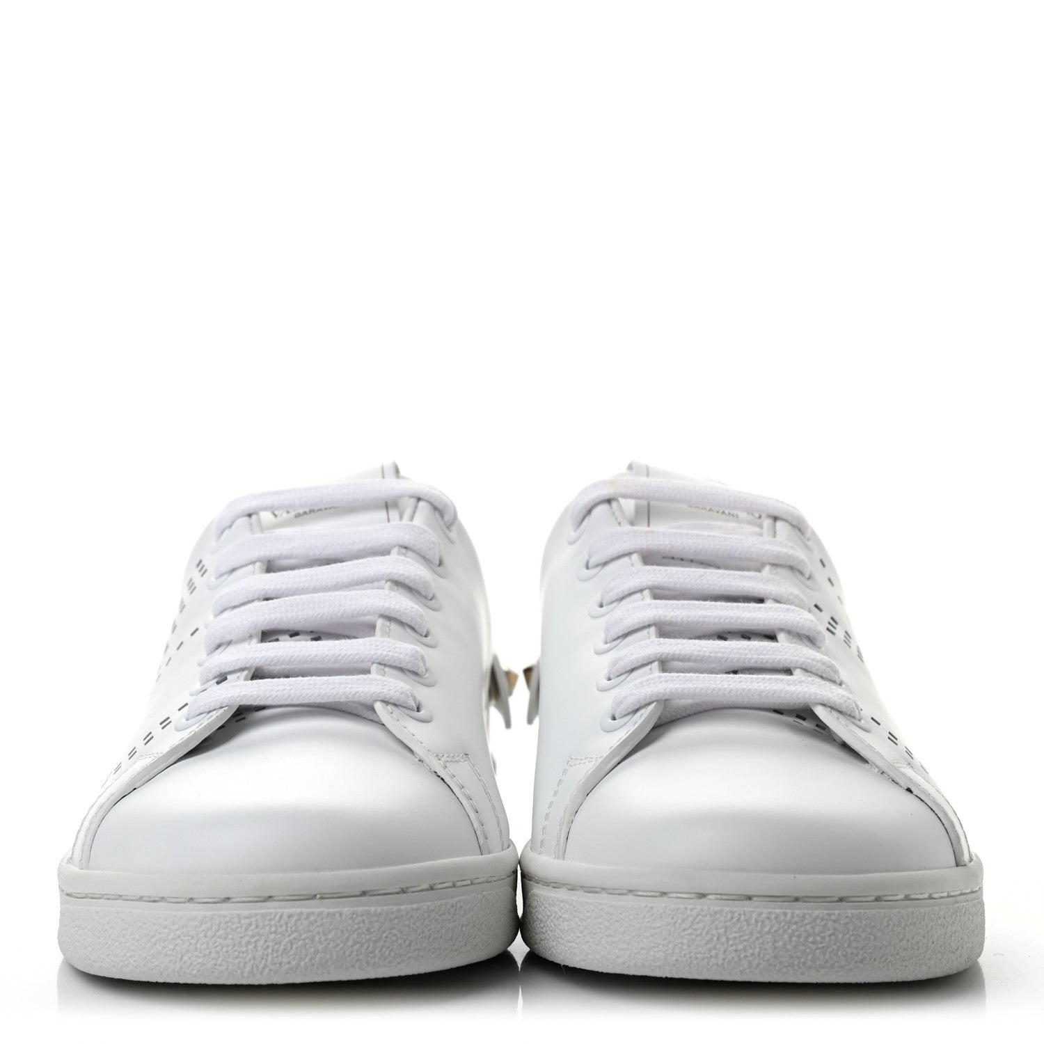 Valentino Garavani Calfskin Womens Backnet Sneakers 36 White 2 of 8