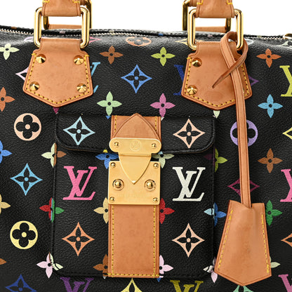 Louis Vuitton Monogram Multicolor Speedy 30 Black 7 of 13