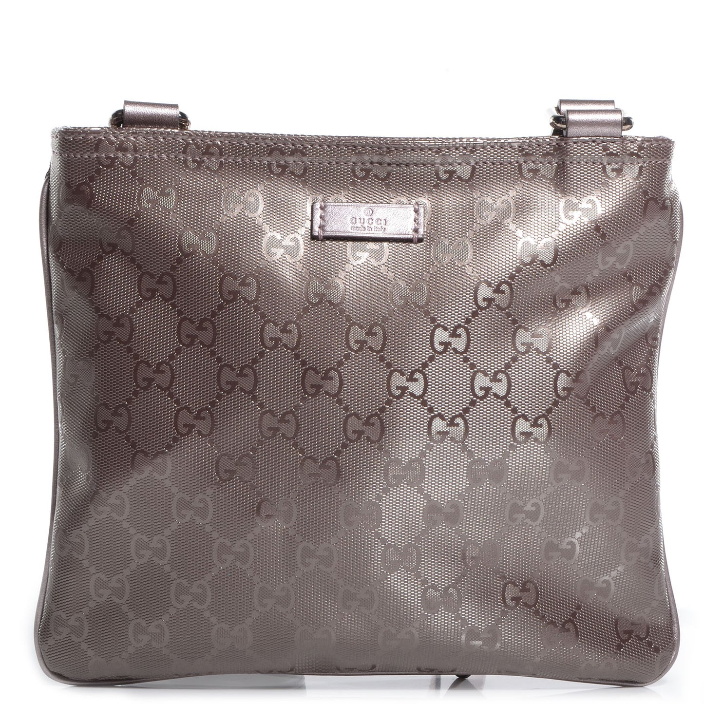 Imprime Monogram Small Flat Messenger Bag Mauve