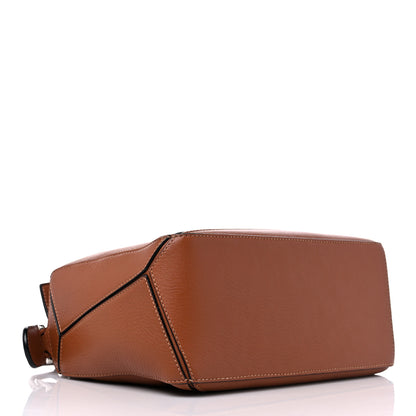 Loewe Calfskin Small Puzzle Bag Tan 4 of 13