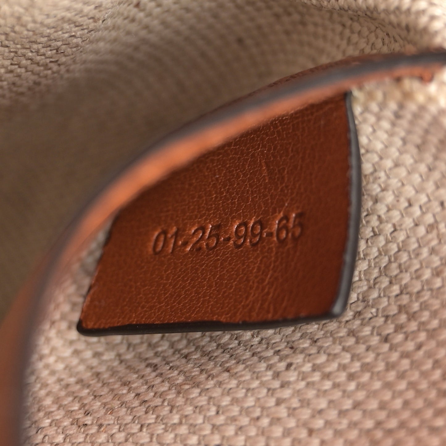 Shiny Calfskin Mini Saddle Bag Clay Brown