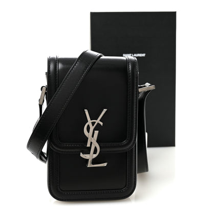 Saint Laurent Smooth Calfskin Mini Solferino Satchel Black 11 of 11