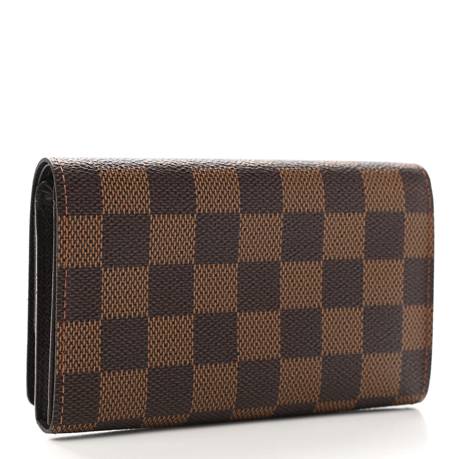 Louis Vuitton Damier Ebene Porte-Monnaie Tresor Wallet 3 of 12