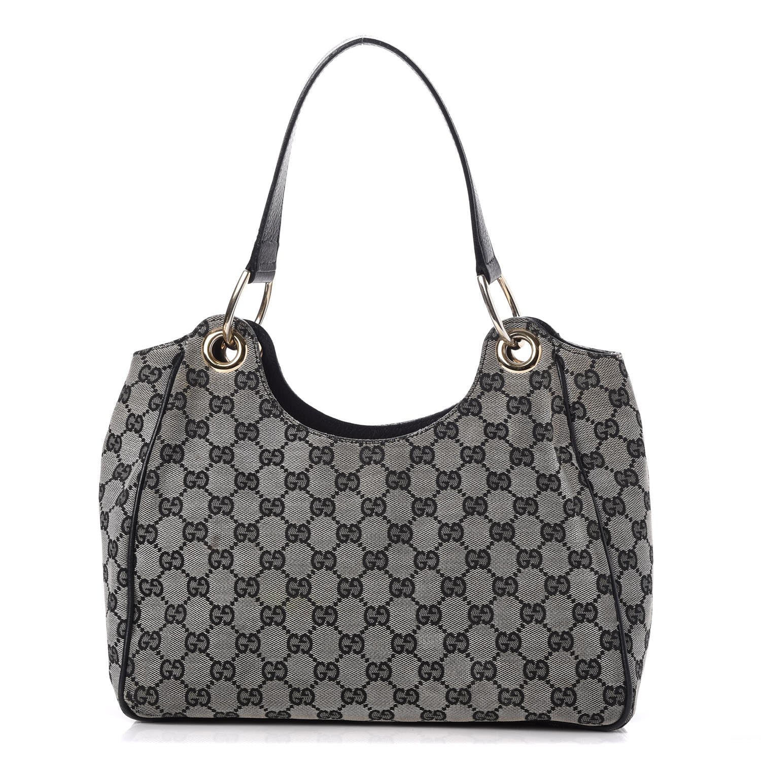 Gucci Monogram Hobo Navy 1 of 11