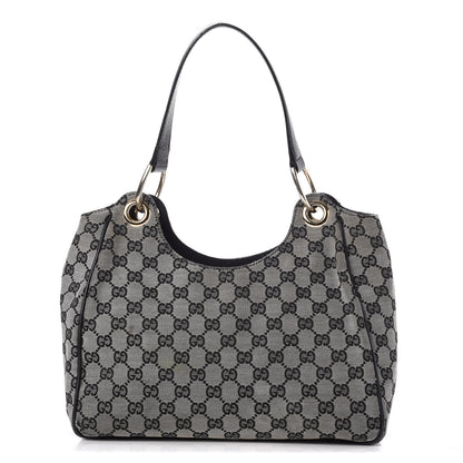 Gucci Monogram Hobo Navy 1 of 11
