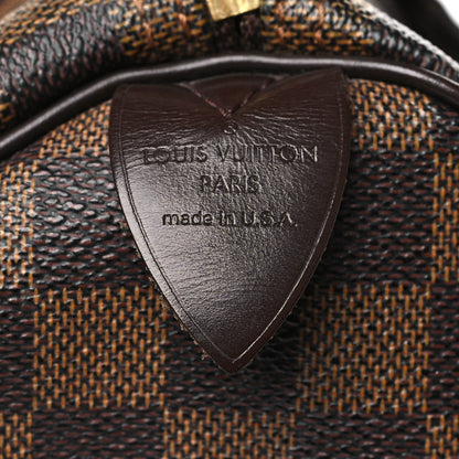 Louis Vuitton Damier Ebene Speedy 30 6 of 10