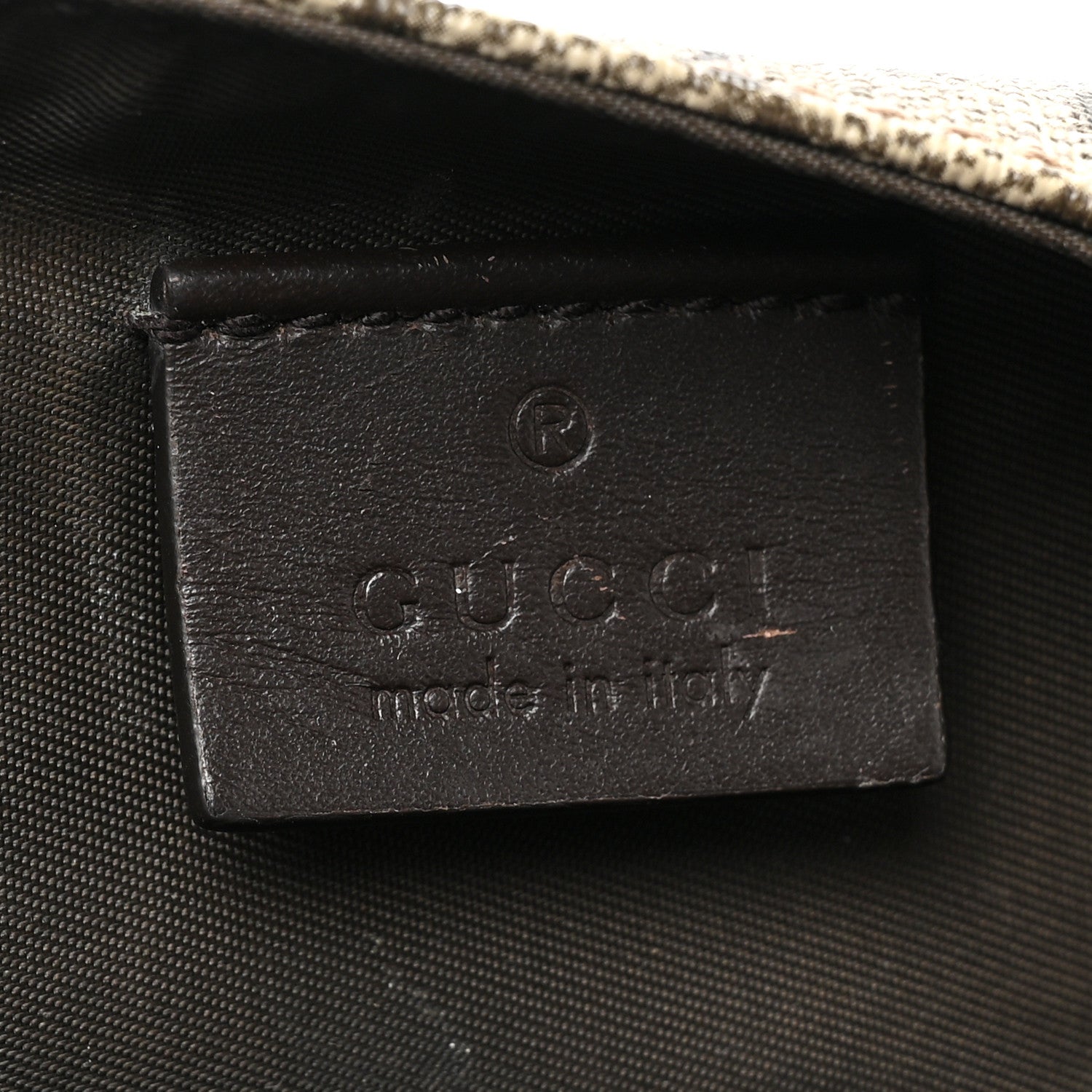 Gucci GG Plus Monogram Messenger Diaper Bag Dark Brown 7 of 16