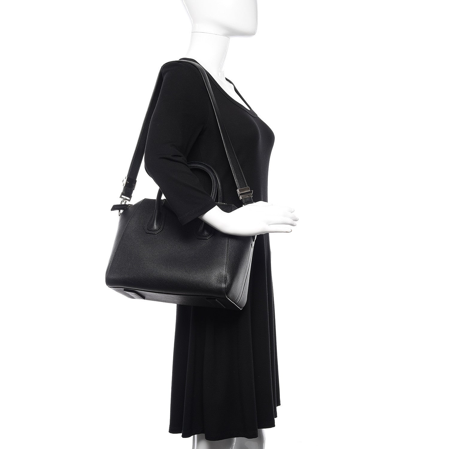 Givenchy Sugar Goatskin Small Antigona Black 2 of 13