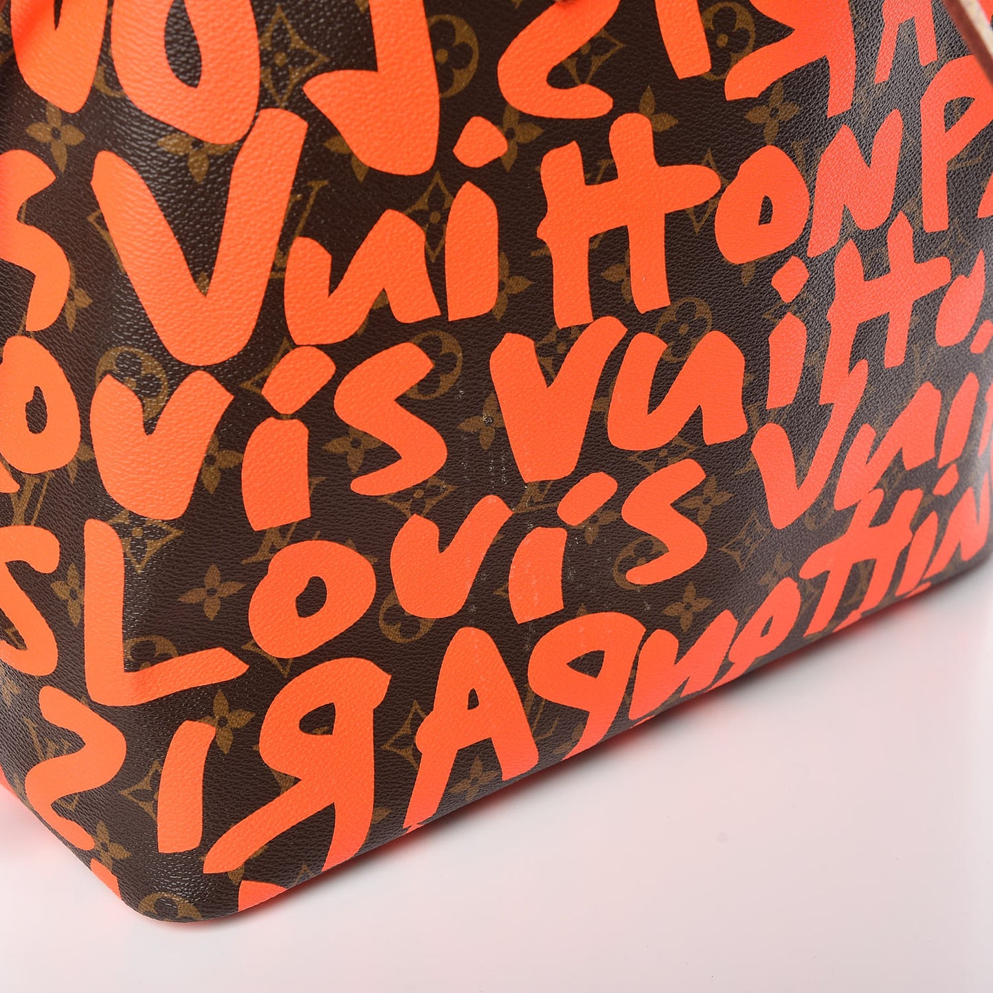 Monogram Graffiti Neverfull GM Orange