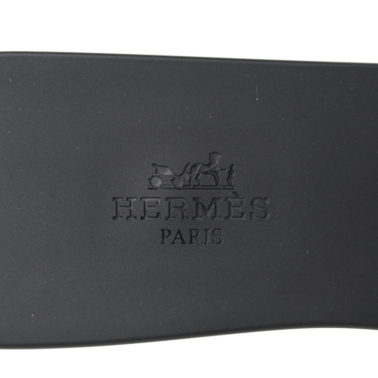 Hermes Rubber Aloha Sandals 37 Black 7 of 8