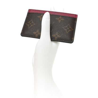 Louis Vuitton Monogram Card Holder Fuchsia 2 of 7