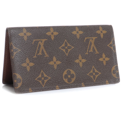 Louis Vuitton Monogram Simple Checkbook Holder Wallet 3 of 7