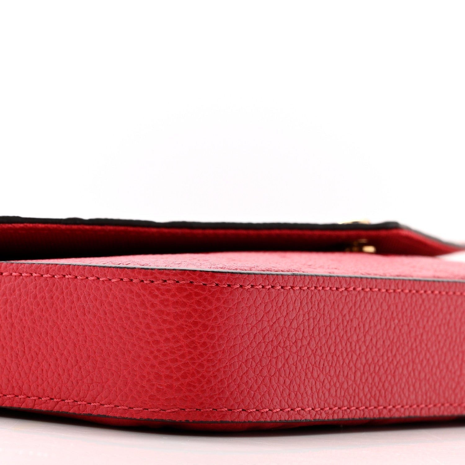 Louis Vuitton Empreinte Pochette Felicie Chain Wallet Scarlet 10 of 12