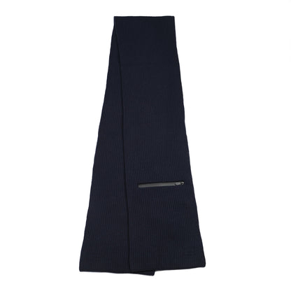 Hermes Wool Cashmere City Pocket Muffler Marine 1 of 5