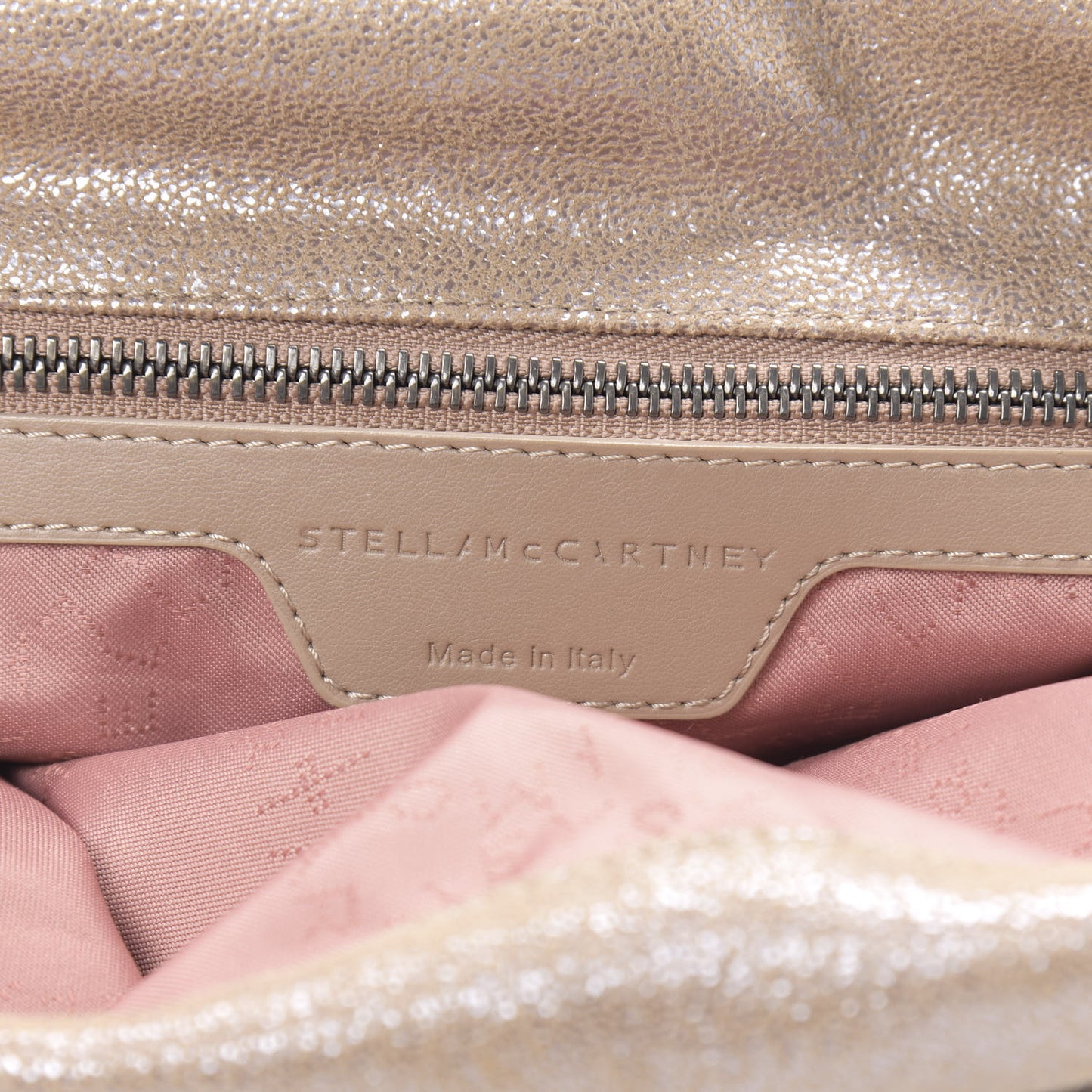 Shaggy Deer Small Falabella Tote Taupe