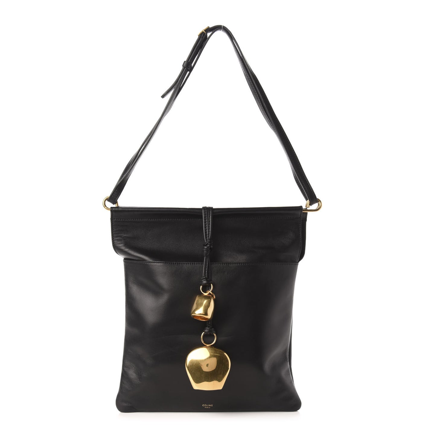 Lambskin Shoulder Bag Black