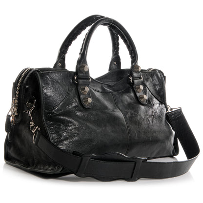 Balenciaga Agneau Giant 21 Silver Hardware Part Time Black 3 of 8