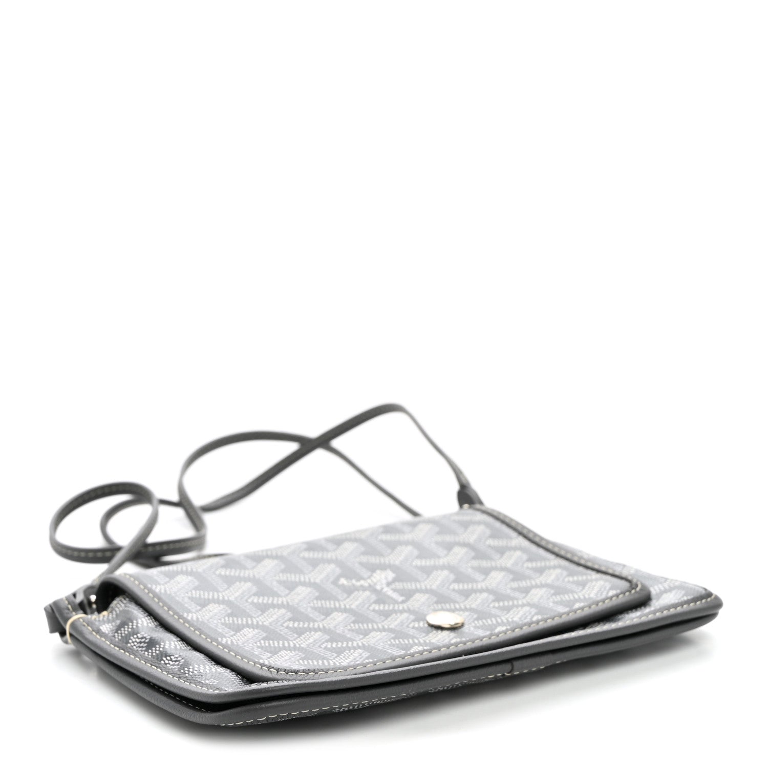 Goyard Goyardine Plumet Wallet Clutch Grey 4 of 11