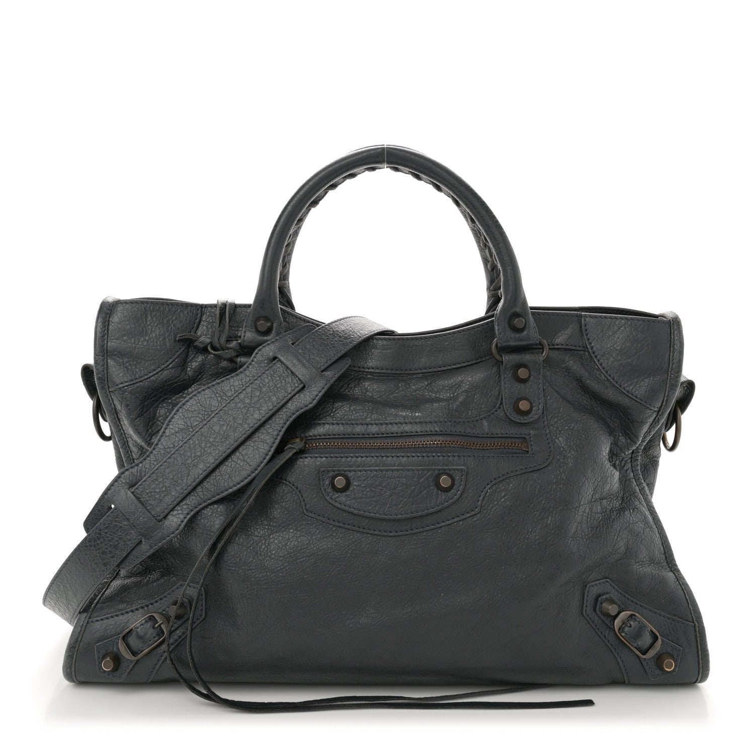 Balenciaga Agneau Classic Hardware City Anthracite 1 of 12