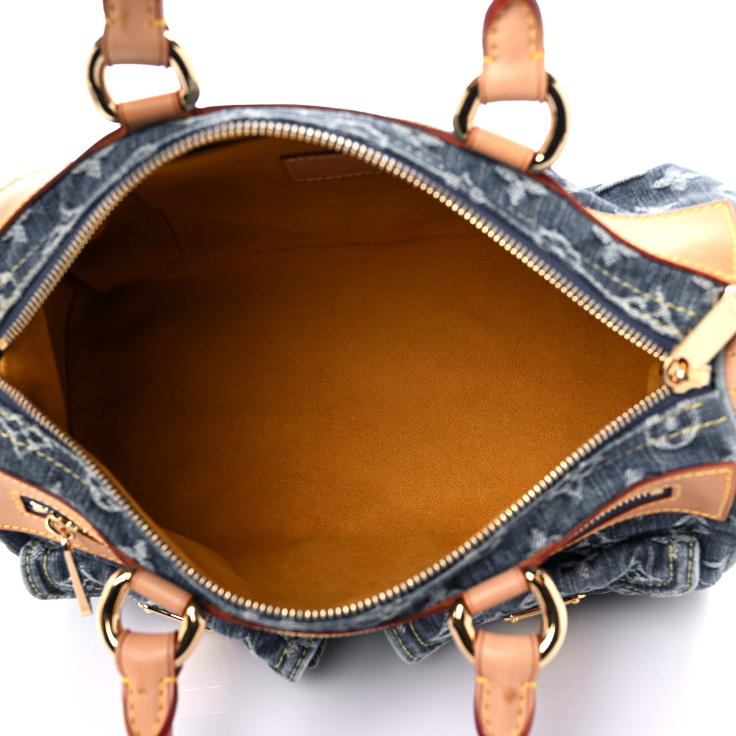 Louis Vuitton Monogram Denim Neo Speedy Blue 5 of 11