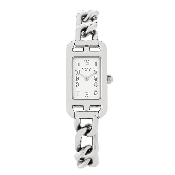 HERMES 腕時計 クォーツ ステンレス Hermes Stainless Steel 17mm Nantucket Quartz Watch 1919577