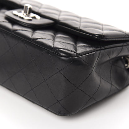 Chanel Lambskin Quilted Mini Rectangular Flap Black 7 of 11